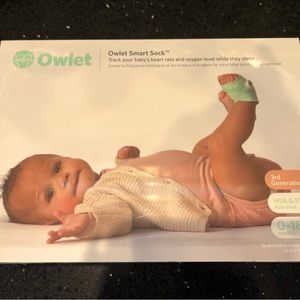 💗💗NWT💗💗 3rd Generation Owlet Smart Sock